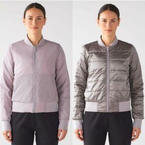 Lululemon 🌸Non-Stop Blush Bomber Reversible Jacket 6